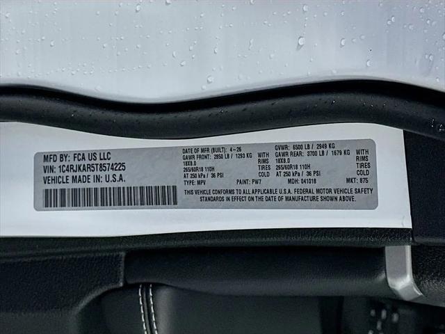 2026 Jeep Grand Cherokee L Altitude 4x4