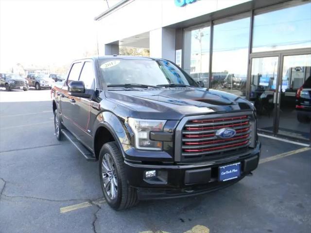 2017 Ford F-150 CREW CAB LARIAT 4WD 3.5L ECOBOOST POWERED TRUCK