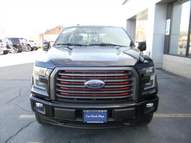 2017 Ford F-150 CREW CAB LARIAT 4WD 3.5L ECOBOOST POWERED TRUCK