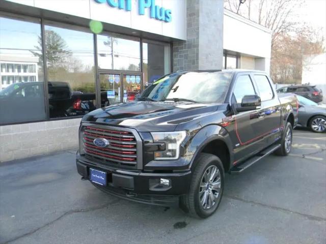 2017 Ford F-150 CREW CAB LARIAT 4WD 3.5L ECOBOOST POWERED TRUCK