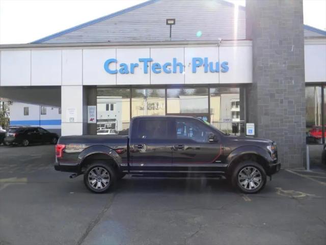2017 Ford F-150 CREW CAB LARIAT 4WD 3.5L ECOBOOST POWERED TRUCK
