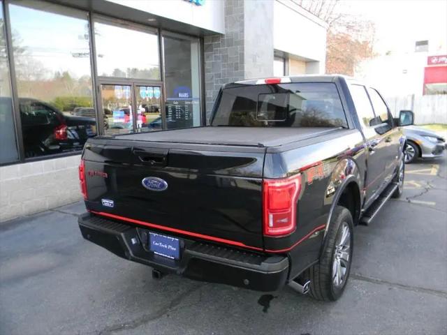 2017 Ford F-150 CREW CAB LARIAT 4WD 3.5L ECOBOOST POWERED TRUCK