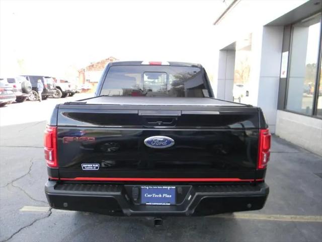 2017 Ford F-150 CREW CAB LARIAT 4WD 3.5L ECOBOOST POWERED TRUCK