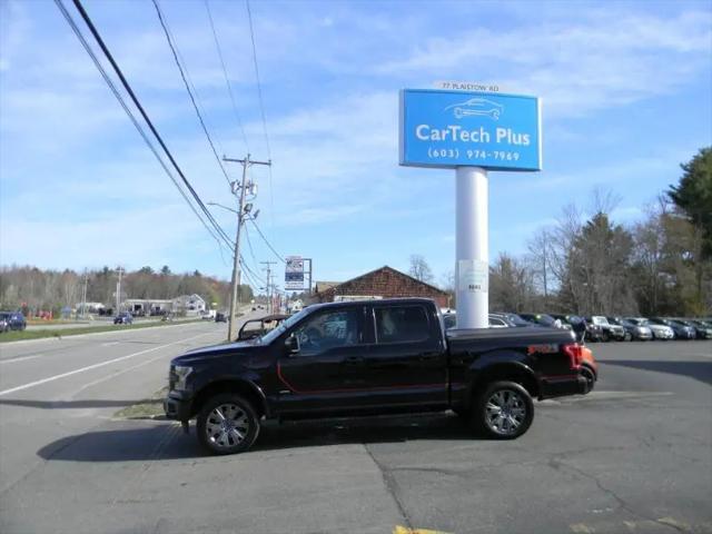 2017 Ford F-150 CREW CAB LARIAT 4WD 3.5L ECOBOOST POWERED TRUCK