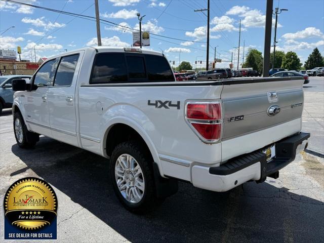 2013 Ford F-150 4WD Platinum SuperCrew