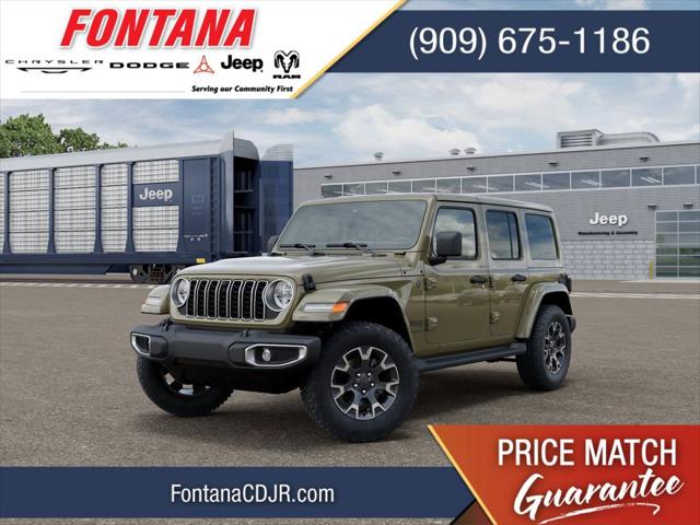 2026 Jeep Wrangler 4-Door Sahara 4x4 for sale in Fontana, CA