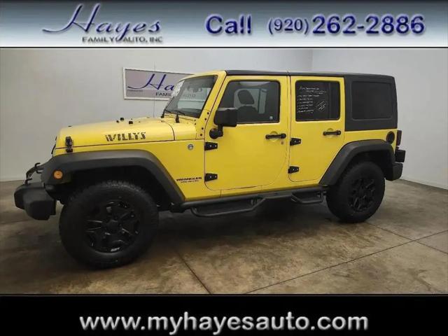 2015 Jeep Wrangler Unlimited Willys Wheeler for sale in Watertown, WI