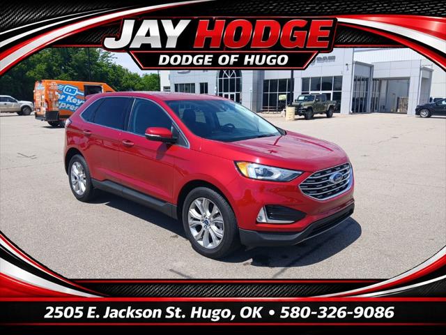 2022 Ford Edge Titanium for sale in Hugo, OK