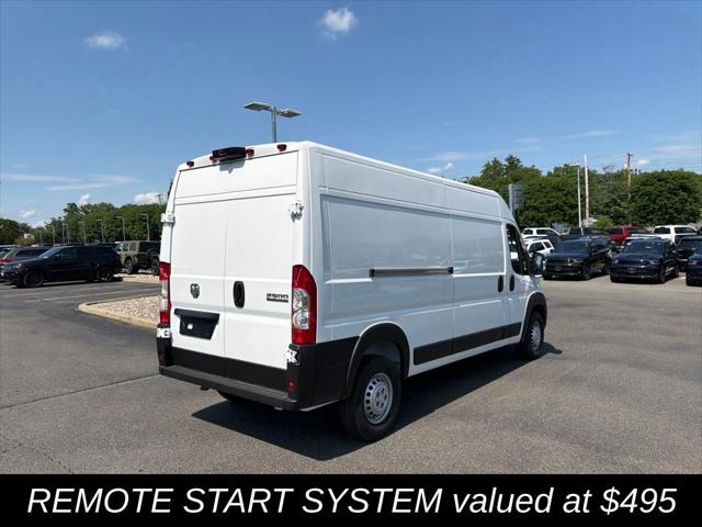 2026 RAM ProMaster 2500 RAM PROMASTER 2500 TRADESMAN CARGO VAN HIGH ROOF 159 WB