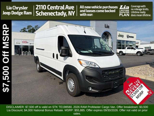 2026 RAM Ram ProMaster RAM PROMASTER 2500 TRADESMAN CARGO VAN HIGH ROOF 159 WB