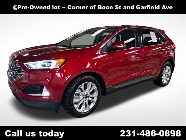 2021 Ford Edge Titanium for sale in Traverse City, MI