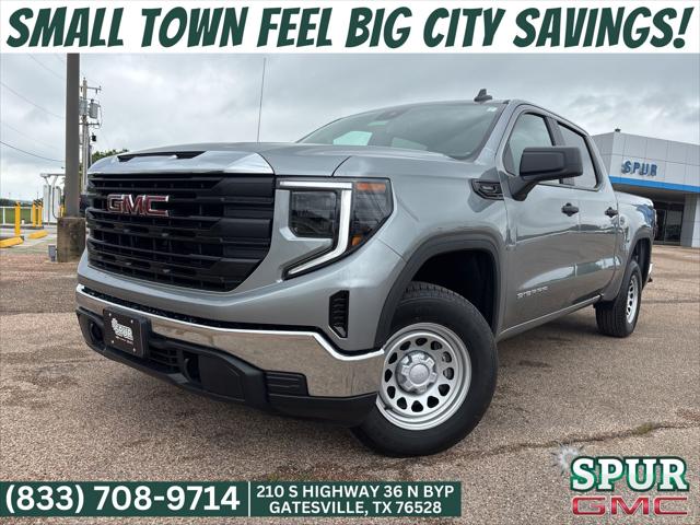 2026 GMC Sierra 1500 Crew Cab, Short Bed, Pro, 4WD for sale in Gatesville, TX