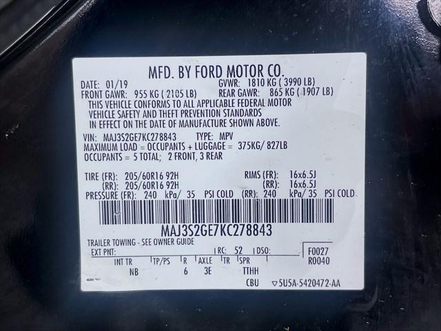 Used 2019 Ford EcoSport SE For Sale in Olive Branch, MS