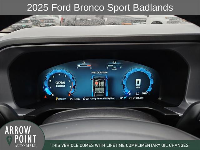 2025 Ford Bronco Sport Badlands