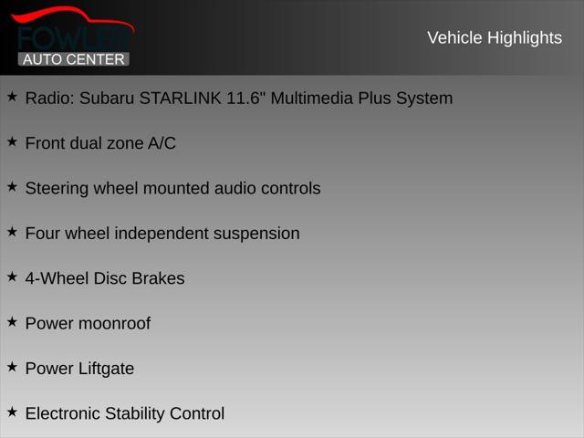 2024 Subaru Ascent Onyx Edition 7-Passenger