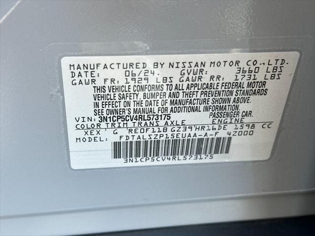 2024 Nissan Kicks SV Xtronic CVT