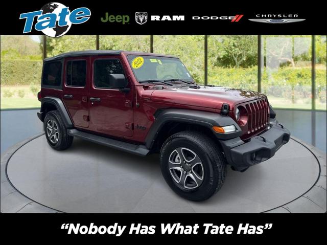 2022 Jeep Wrangler Unlimited Sport S 4x4 for sale in Frederick, MD