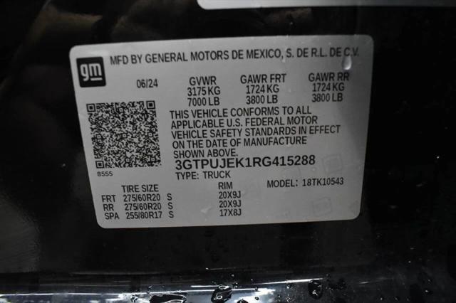 2024 GMC Sierra 1500 4WD Crew Cab Short Box Elevation with 3VL