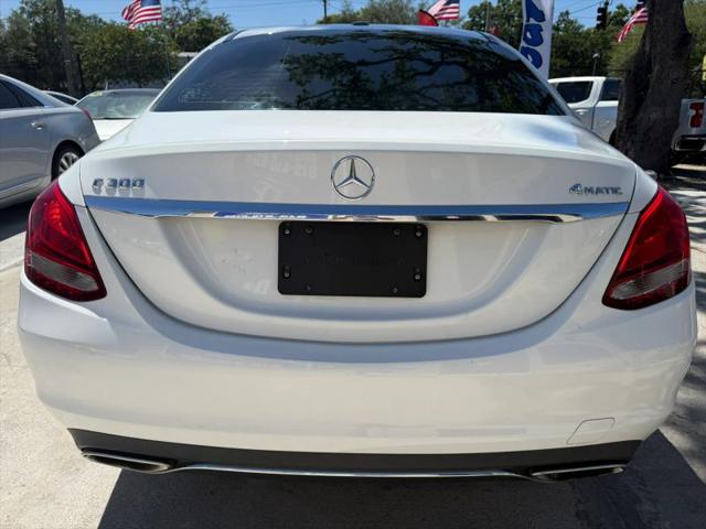 2016 Mercedes-Benz C-CLASS C 300 4MATIC