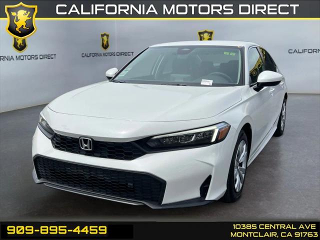 2025 Honda Civic LX for sale in Montclair, CA