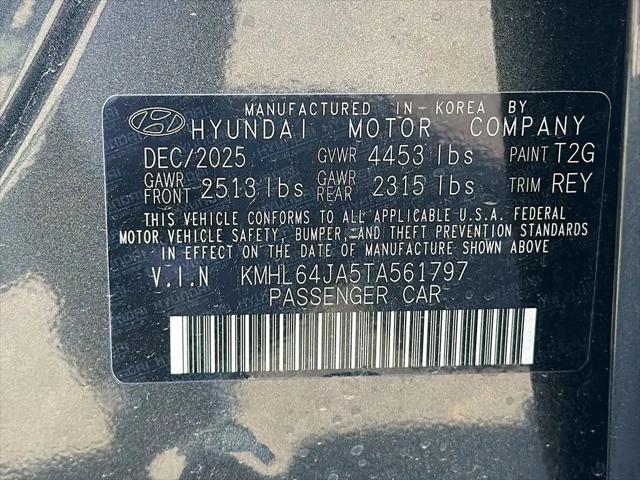 2026 Hyundai Sonata SEL Sport