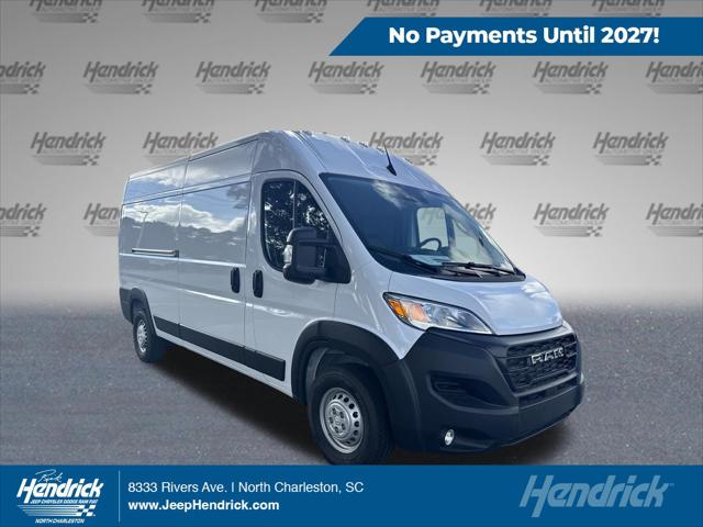 2026 Ram ProMaster Cargo Van Tradesman High Roof 159 WB w/Pass Seat for sale in North Charleston, SC