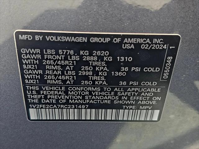 2024 Volkswagen Atlas Cross Sport 2.0T SEL Premium R-Line