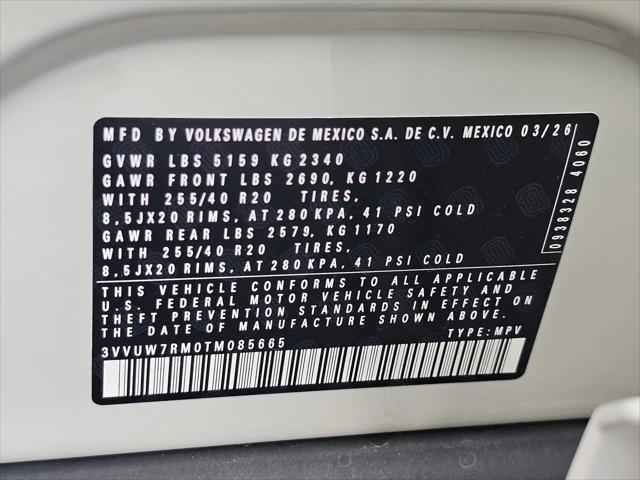 2026 Volkswagen Tiguan SEL R-Line Turbo
