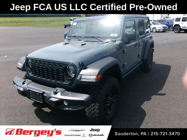 2025 Jeep Wrangler 4xe Willys 4xe 2025 Jeep Wrangler 4xe Willys 4xe
