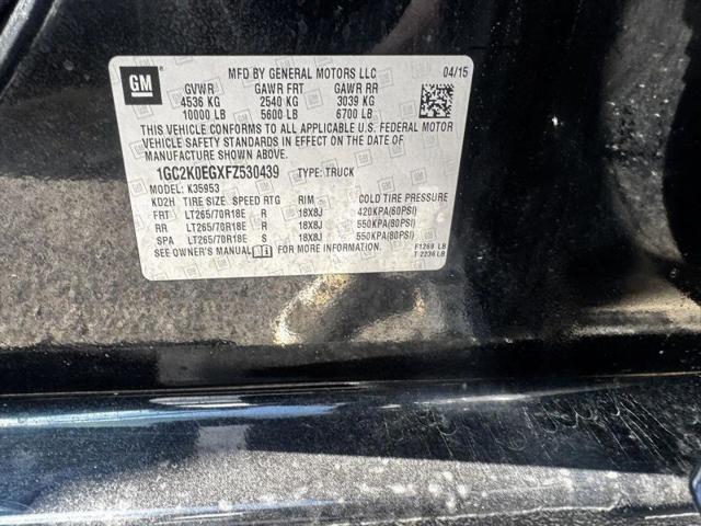 2015 Chevrolet Silverado 3500HD LTZ