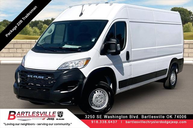 2026 Ram ProMaster Cargo Van Tradesman High Roof 159" WB w/Pass Seat for sale in Bartlesville, OK