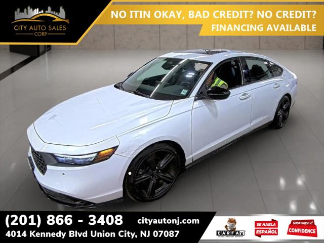 2023 Honda Accord Hybrid Sport-L for sale in Union City, NJ