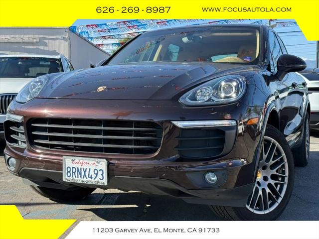 2017 Porsche Cayenne Platinum Edition for sale in El Monte, CA