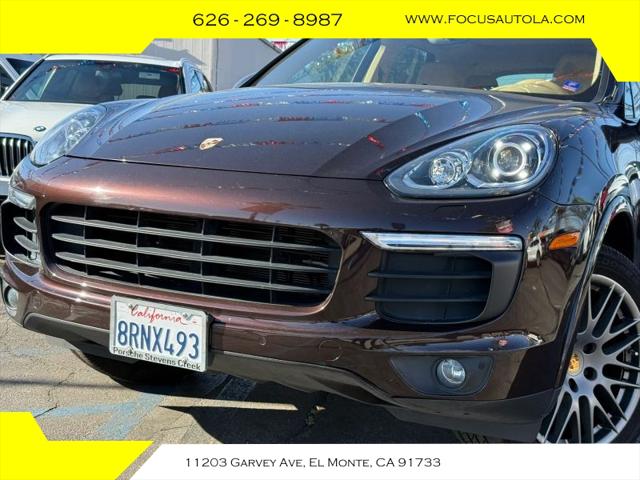 2017 Porsche Cayenne Platinum Edition