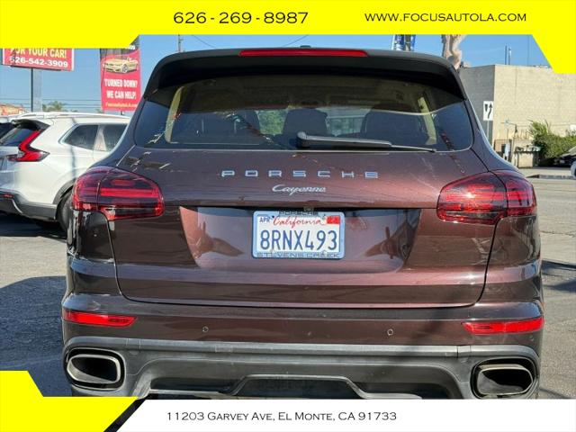 2017 Porsche Cayenne Platinum Edition