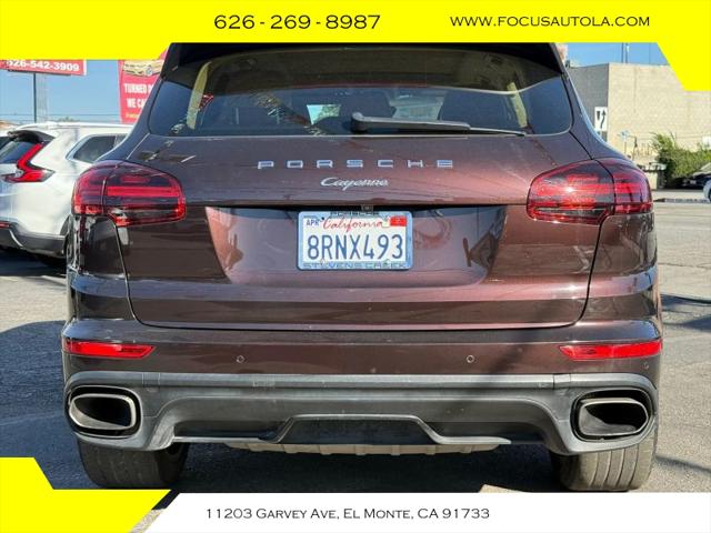 2017 Porsche Cayenne Platinum Edition