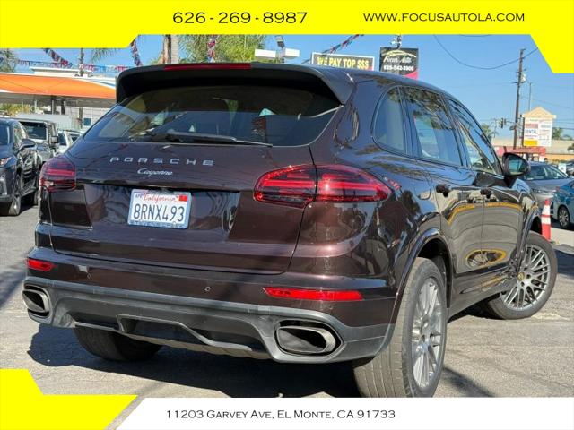 2017 Porsche Cayenne Platinum Edition