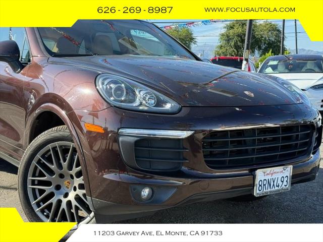 2017 Porsche Cayenne Platinum Edition