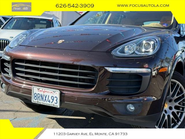 2017 Porsche Cayenne Platinum Edition
