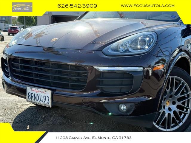 2017 Porsche Cayenne Platinum Edition