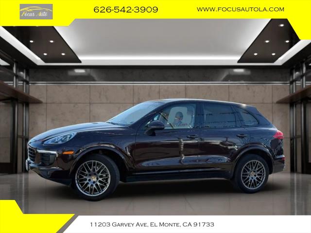 2017 Porsche Cayenne Platinum Edition