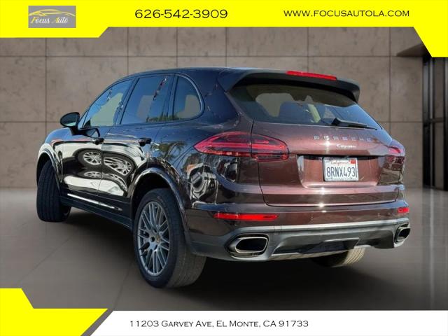 2017 Porsche Cayenne Platinum Edition