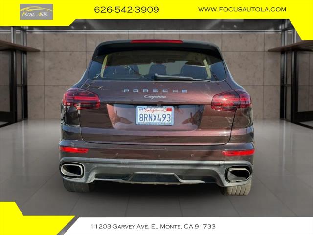 2017 Porsche Cayenne Platinum Edition