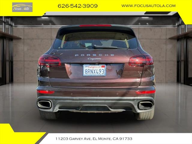 2017 Porsche Cayenne Platinum Edition