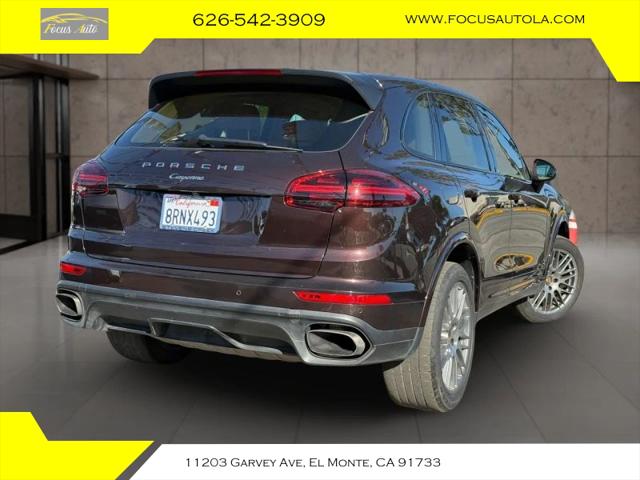 2017 Porsche Cayenne Platinum Edition