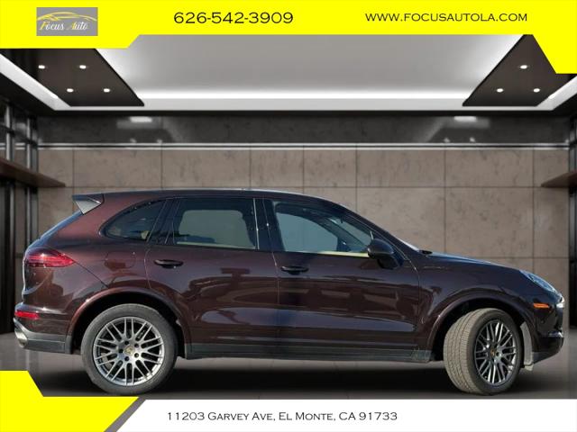 2017 Porsche Cayenne Platinum Edition