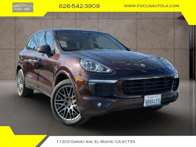 2017 Porsche Cayenne Platinum Edition