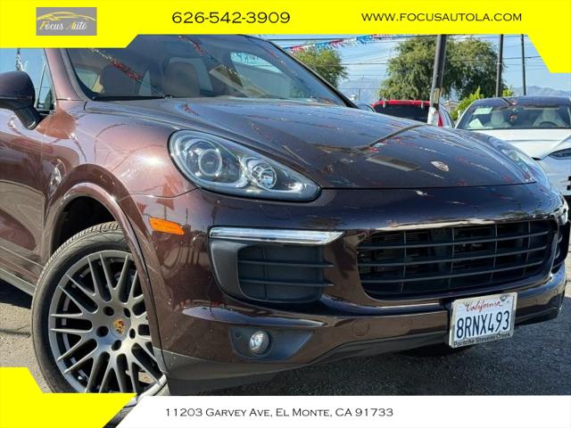 2017 Porsche Cayenne Platinum Edition