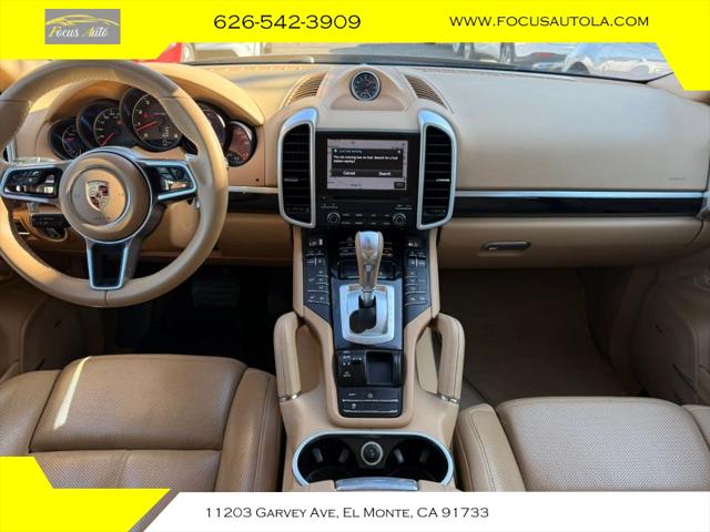 2017 Porsche Cayenne Platinum Edition