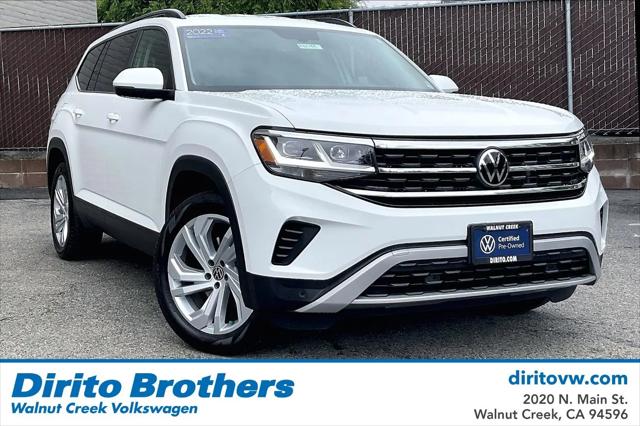 2022 Volkswagen Atlas 2.0T SE w/Technology for sale in Walnut Creek, CA
